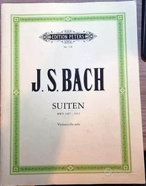 Spartito per violoncello solo "J.S.Bach"