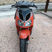Moto scooter incidentato