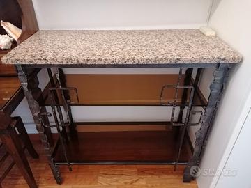 Consolle in ferro battuto