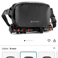 Borsa per fotocamera K&F Concept nuova