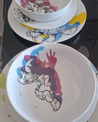 servizio piatti walt disney 36 pezzi