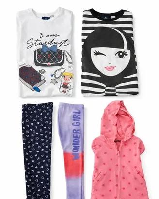 Set abbigliamento primaverile 24-36 mesi bimba