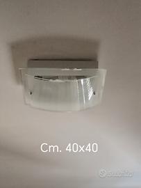 Applique a soffitto in vetro 