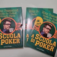 Libro "A scuola di poker" Max Pescatori con DVD
