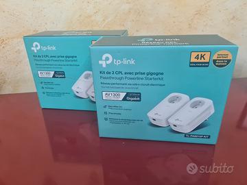 2 kit Powerline TPLink AV1300 (Modello TL-PA8