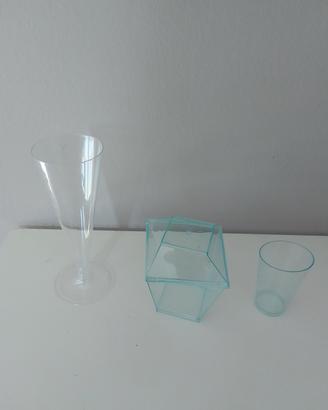 Coppe pasticceria plastica