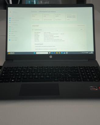 Notebook HP 15s-eq1063n + borsa  HP e mouse