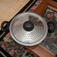 PENTOLA CON COPERCHIO SCOLAPASTA