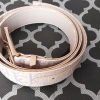 Cintura beige Calvin Klein da donna ORIGINALE