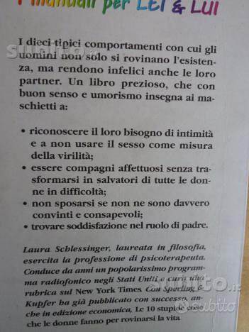 Le 10 stupide cose che gli uomini fanno x rovinars - Libri e