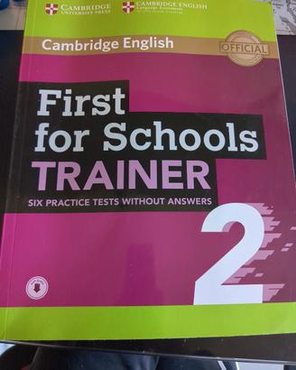 First for schools trainer