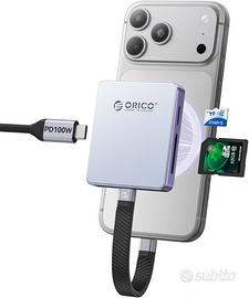 ORICO Lettore Schede Magnetico M.2 SSD AP42F