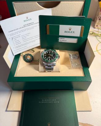 Rolex Submariner Hulk 116610LV Full Set 2020