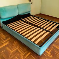 letto matrimoniale con contenitore