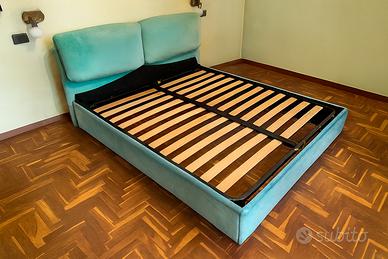 letto matrimoniale con contenitore