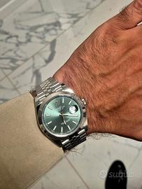 Rolex Datejust 41 green mint NUOVO APRILE 2026