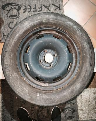 4 cerchi in ferro da 15"  Peugeot Citroen Ford 