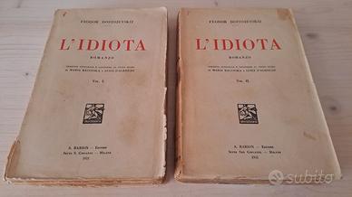L'idiota - Feodor Dostojevskij - Ed. Barion 1931