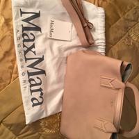 Borsa a mano o tracolla Max Mara rosa cipria