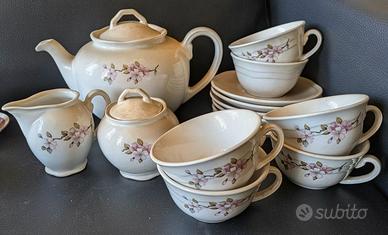 Servizio da tè Laveno SCI "Diamondstone" – Vintage