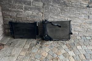 radiatore acqua e condensatore clima bmw serie 3