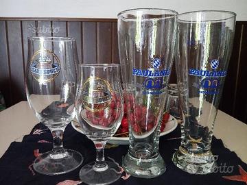 Bicchieri vari. Boccali da birra