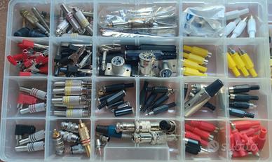 Connettore audio vari tipi XLR RCA JACK