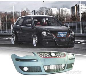 PARAURTI ANTERIORE VOLKSWAGEN VW POLO 05-09 LOOK G