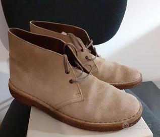 Clarks Originals Desert Boot Wolf Suede Taglia 42