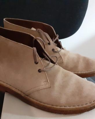 Clarks Originals Desert Boot Wolf Suede Taglia 42