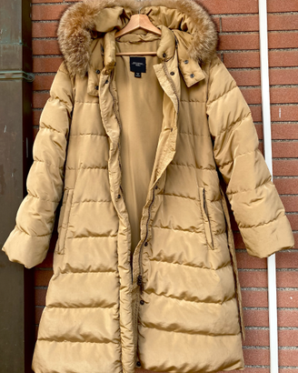 Piumino Max Mara in Vera Piuma - Oro