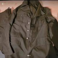 Divisa militare vintage macchinista