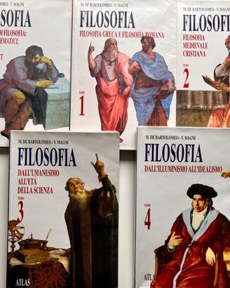 Collana completa filosofia 5 tomi
