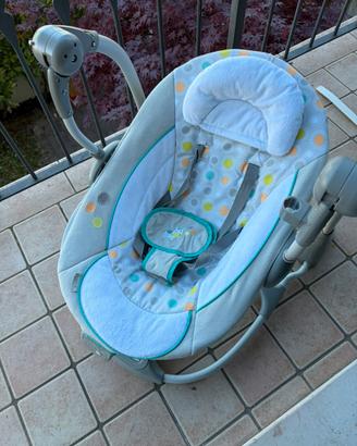 Sdraietta ingenuity neonato con dondolo e melodia