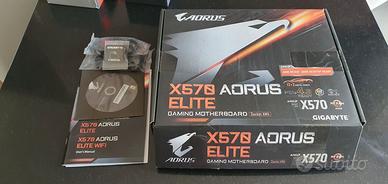 Gigabyte X570 AORUS ELIT, AMD Ryzen 9 5900X,  32GB