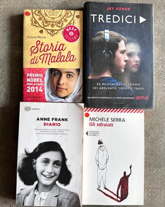 Lotto di libri