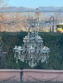 Lampadario in vetro 12 braccia