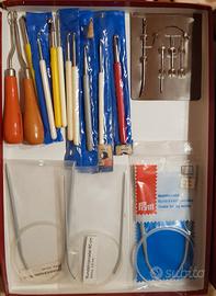 kit x lavori a maglia vari