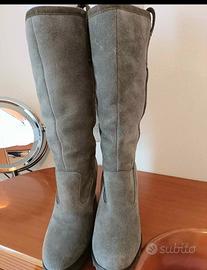 Stivali UGG soleil Camoscio 37,5 Grigio zeppa 
