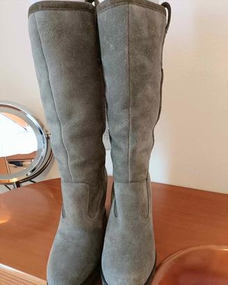 Stivali UGG soleil Camoscio 37,5 Grigio zeppa 