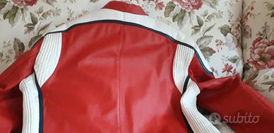 giacca moto pelle tgxl