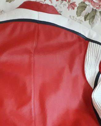 giacca moto pelle tgxl