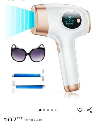 epilatore  nuovo mai utilizzato 