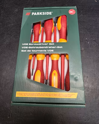 set di 7 cacciaviti  isolati Parkside 