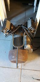 motore bicilindrico per compressore.