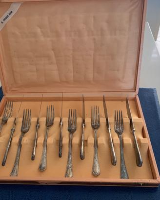 Servizio posate argento 1000