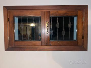 N 1 finestre in legno + 1