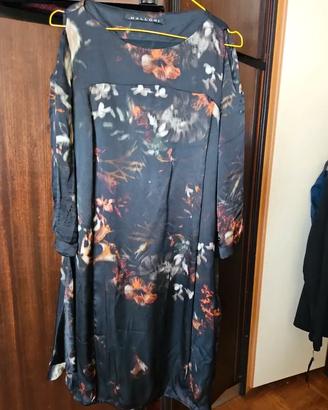 Malloni vestito elegante seta tg 42 it