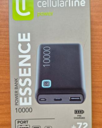 Powerbank Cellularline 10000  – Nuovo (sigillato)