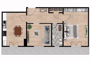 CAVE - Bilocale libero da subito - SPESE COMPRESE